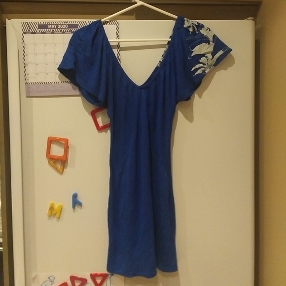 Blue Summer Dress - Picture 3 of 3